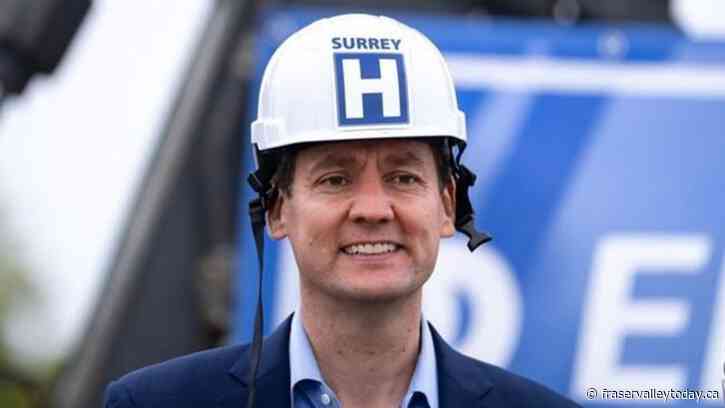 B.C. premier breaks ground on second hospital, cancer centre at cost of $2.88 billion