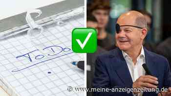 15 Punkte, die die Ampel auf ihrer To-do-Liste abhaken kann