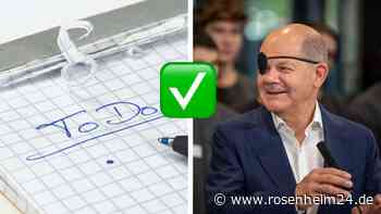 15 Punkte, die die Ampel auf ihrer To-do-Liste abhaken kann