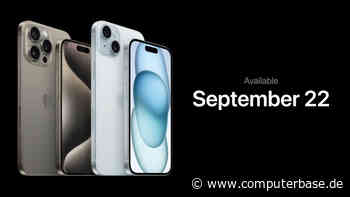 iPhone 15 Pro (Max) & 15 (Plus): USB-C, neue Kameras und das Pro mit A17 Pro in Titan