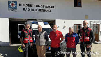 Amtschef des Bayerischen Justizministeriums besucht Bergwacht-Region Chiemgau und Trainingszentrum der Bundespolizei