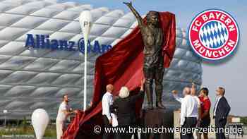 "Bomber" in Bronze: FC Bayern enthüllt Müller-Denkmal