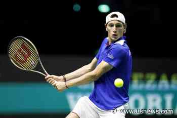 Tennis-Serbia and France off to Winning Starts in Davis Cup