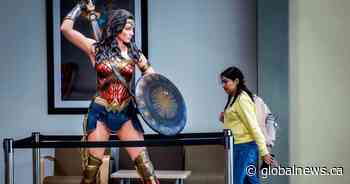 Wonder Woman statue unveiled at Calgary’s Bow Valley College