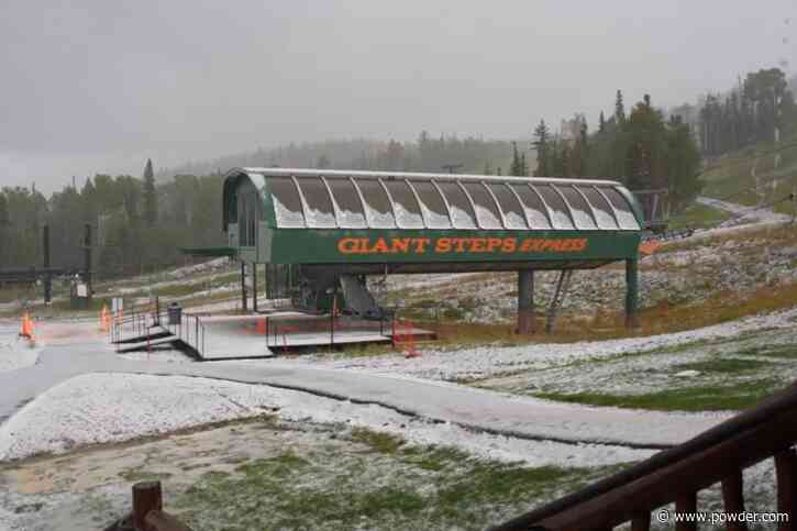 Wintry Conditions Arrive At Southern Utah Ski Resort