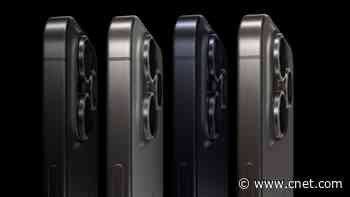 New iPhone 15, 15 Pro and 15 Pro Max Colors: Apple Creates Its Own Barbieheimer     - CNET