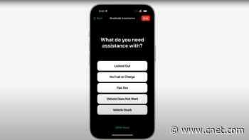 Apple Launches Roadside Assistance via Satellite     - CNET
