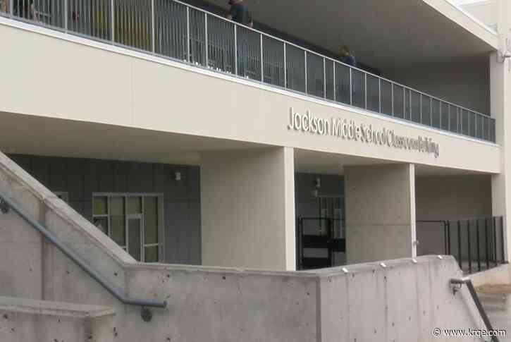 Jackson Middle School unveils new classroom building
