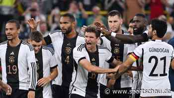 Rudi Völler da, Krise gestoppt - Deutschland gewinnt gegen Frankreich