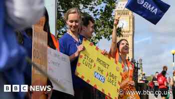 Strikes and wet weather cause UK economy to shrink