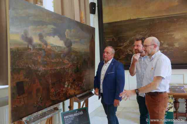 District herdenkt de Slag bij Ekeren in 1703. “Prins de Merode geeft nooit eerder publiek getoond schilderij over de veldslag in bruikleen tijdens de Kasteelfeesten”