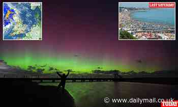 The heatwave really is over! Frost bites Britain after temperatures plunged overnight as low as -3C (compared to 18C in the same place and at the same time on Saturday night)