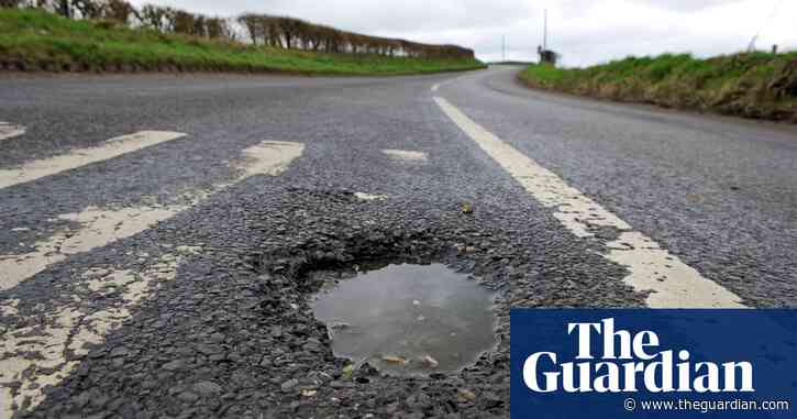 Pothole repairs on local roads in England sink to lowest level in five years