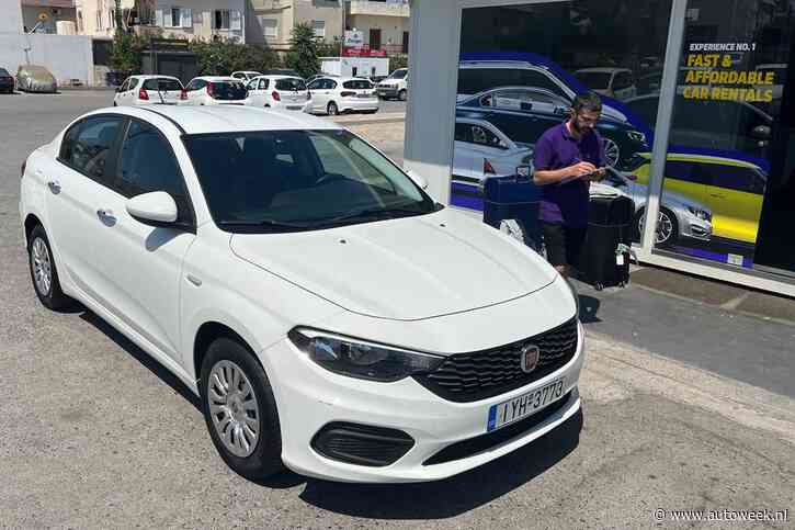 Nederlanders huren vaker een auto in het buitenland