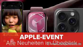 Apple-Event: Alle Neuheiten im Überblick