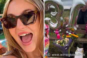 Bench placed at Leasowe bay for Melissa Kinsella's 31st birthday