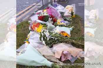 Floral tributes to motorcyclist dead after Bromborough crash