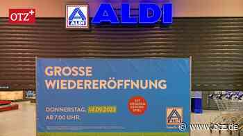 Neueröffnung am Donnerstag: Was in der Aldi-Filiale in der Neuen Mitte in Jena jetzt anders ist