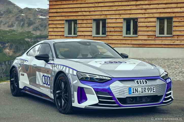 Audi RS e-tron GT als ‘Ice race edition’