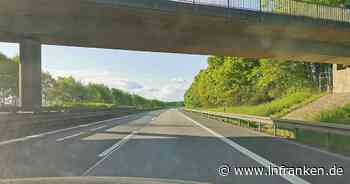 A3 bei Kitzingen: Vollsperrung wegen Bauarbeiten am Wochenende