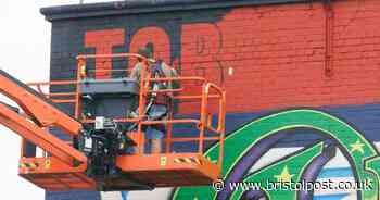 Watch how Bristol's biggest street art wall was transformed