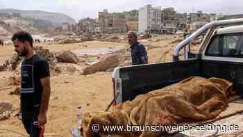 Die libysche Stadt Darna zählt ihre Toten