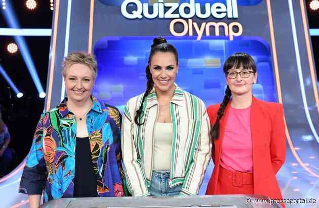 Adriane Rickel und Annegret Schenkel jagen den "Quizduell-Olymp" / Am Freitag, 15. September, 18:50 Uhr im Ersten bei Esther Sedlaczek