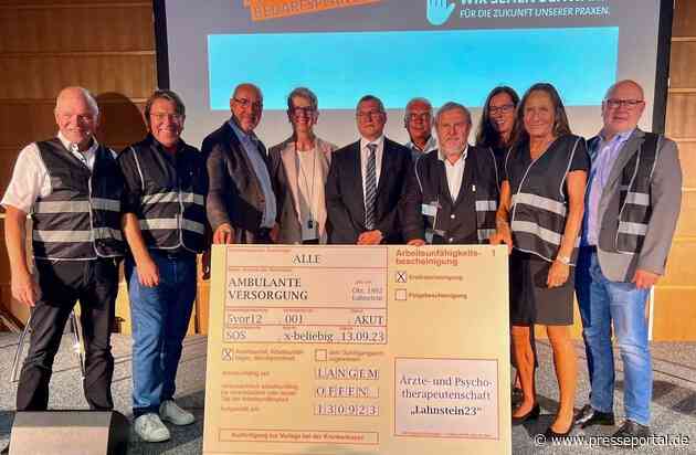 "Gelber Schein" für Gesundheitsminister Lauterbach / Kassenärztliche Vereinigungen fordern Aufhebung der Budgetierung und Reform der Bedarfsplanung