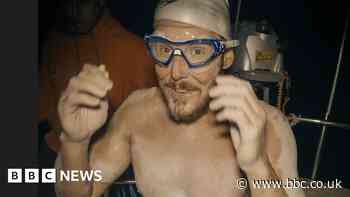 Eco campaigner completes 20-hour Greek island charity swim