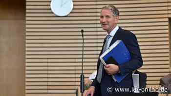 Björn Höckes Prozess vor dem Amtsgericht: Da gehört er auch hin