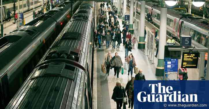 Rail fares in England set to rise by almost 8% if tied to wage growth