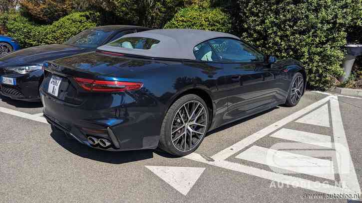 Nieuwe Maserati GranCabrio is bijzonder fraai in het echt