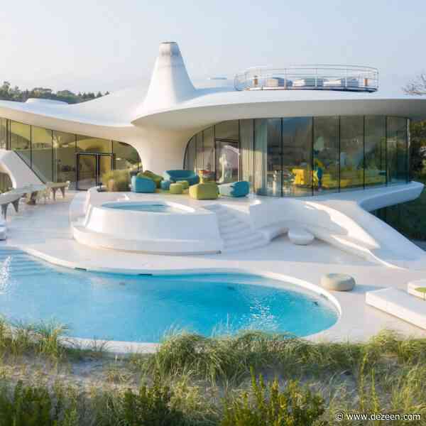 Photos show Diller Scofidio + Renfro's "surreal and magical" Blue Dream house in the Hamptons
