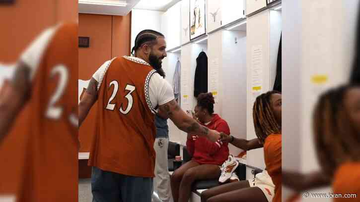 WATCH: Drake surprises UT women's basketball team