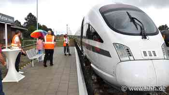 ICE-Halt wirbt für täglichen Bahnverkehr über das Karower Kreuz von Berlin nach Rostock