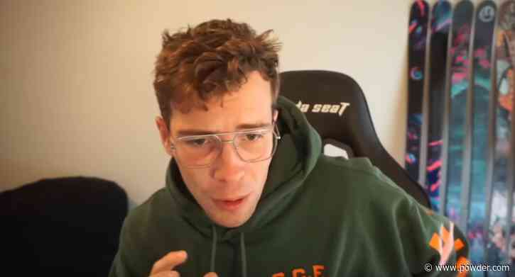 YouTuber Interviews Skier Who Accomplished "The Biggest Unofficial World Record Ski Jump"