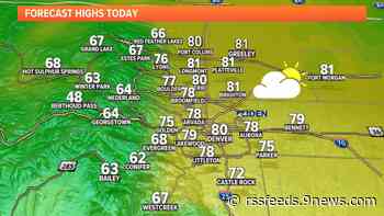 Warm, sunny Wednesday; cool, soggy end of week