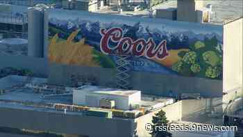 Coors Brewery creates new mural in Golden