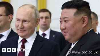Watch: Handshakes and smiles as Putin welcomes Kim