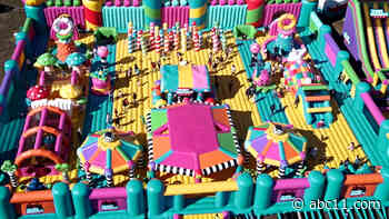 Big Bounce America goes city to city with its massive bounce house, fun for all ages