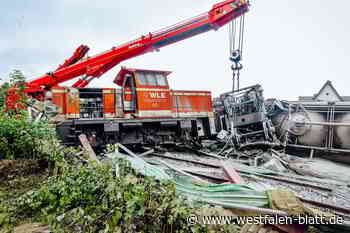 Bahn spricht nach Zugunglück in Geseke von Schäden in Millionenhöhe