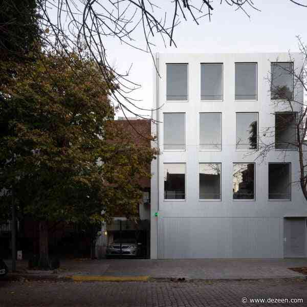 Juan Campanini and Josefina Sposito clad Buenos Aires co-op in aluminium