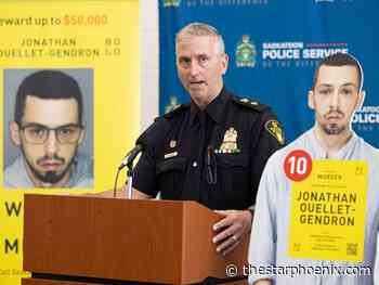 Up to $50K reward offered for tip leading to arrest of Jonathan Ouellet-Gendron in Saskatoon murder