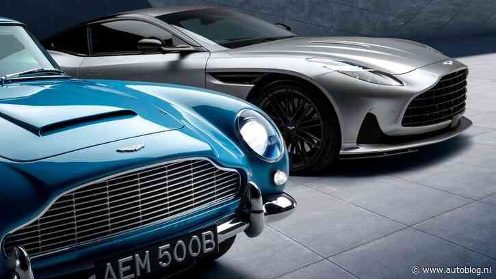 Aston Martin viert feest met DB5 (of is de DB12 mooier?)