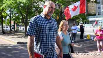 Truck convoy trial continues with video of accused