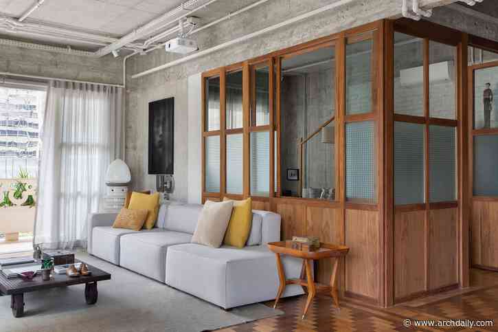 Brazilian Apartments: Interiors That Combine Concrete and Wood