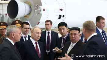 Vladimir Putin meets North Korea's Kim Jong-un at Russia's Vostochny Cosmodrome spaceport for 5-hour summit