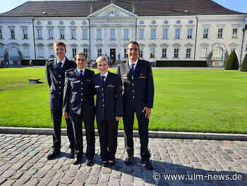 Feuerwehrfrauen aus Ulm beim Bürgerfest von Bundespräsident Frank-Walter Steinmeier