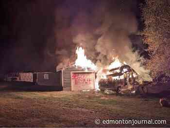 'Go home': Athabasca RCMP investigating arson fire