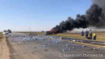 Alberta man killed in Sask. highway collision